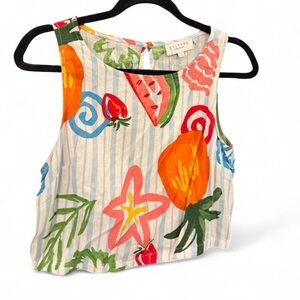 Calypso St. Barth Multicolor Sleeveless Blouse